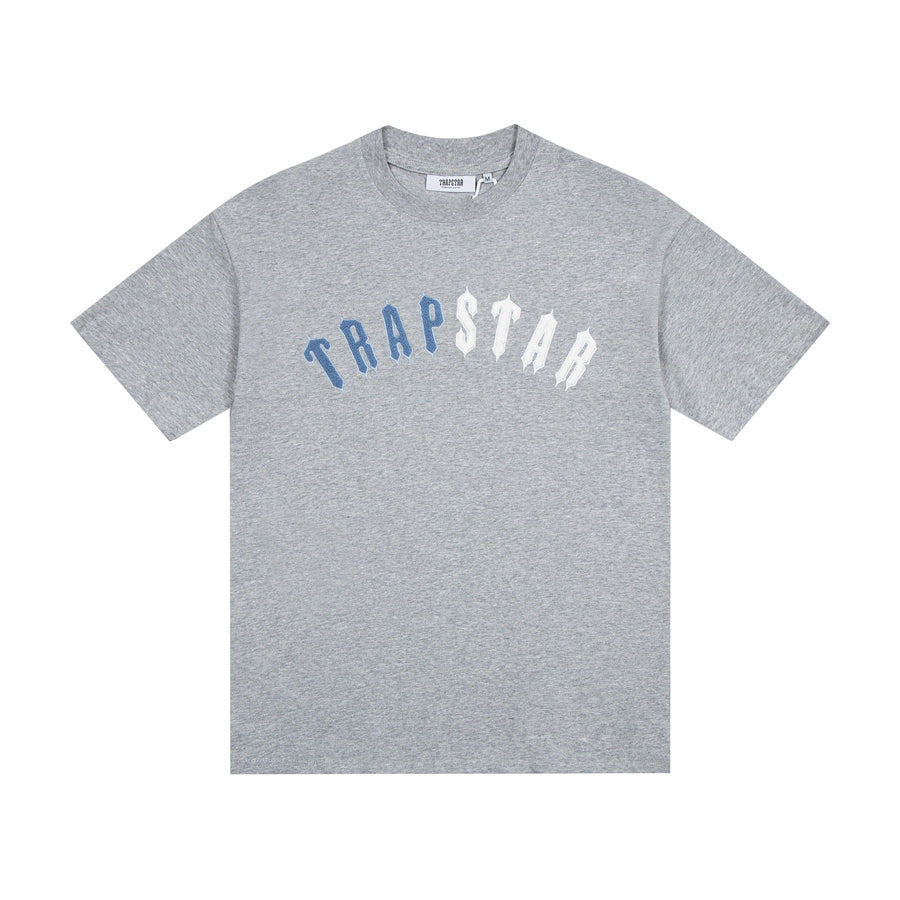Trapstar Chenille Decoded Short Set "grey"