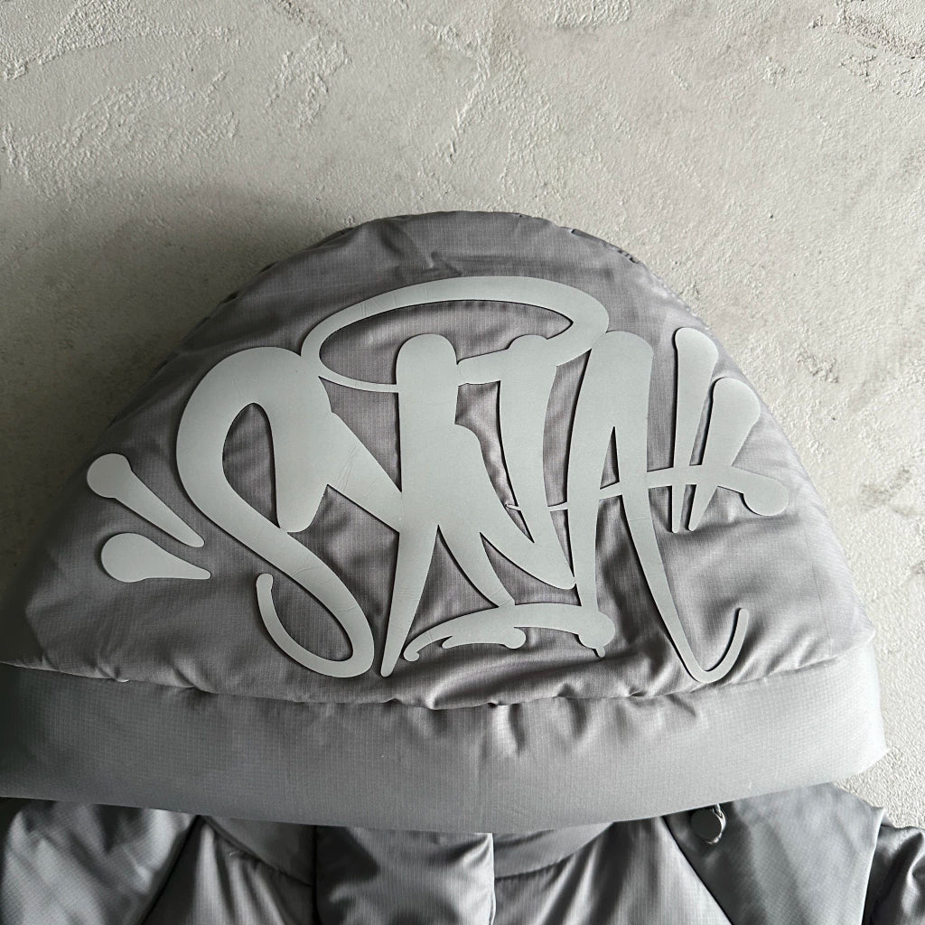 Syna World "Grey Reflective" Puffer Jacket