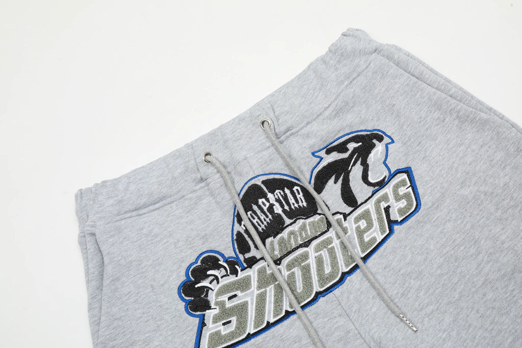 Trapstar Shooters Shorts "Grey/Blue"