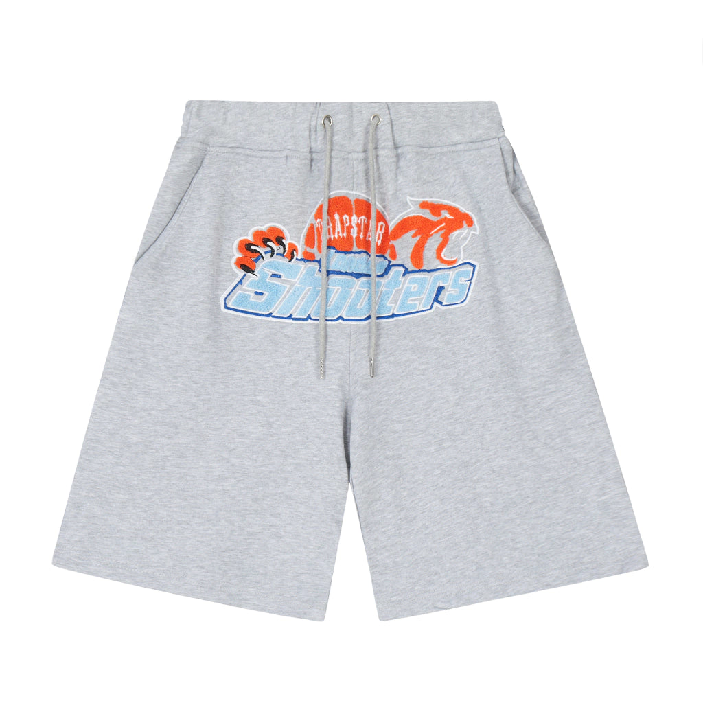 Trapstar Shooters Shorts "Grey/Blue/Orange"