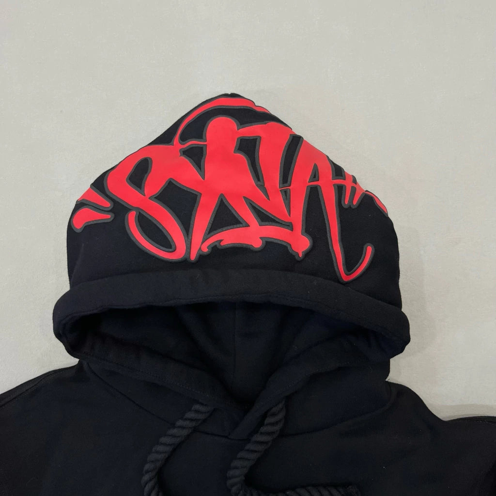 Syna World Sweatshirt Set "Black Red"