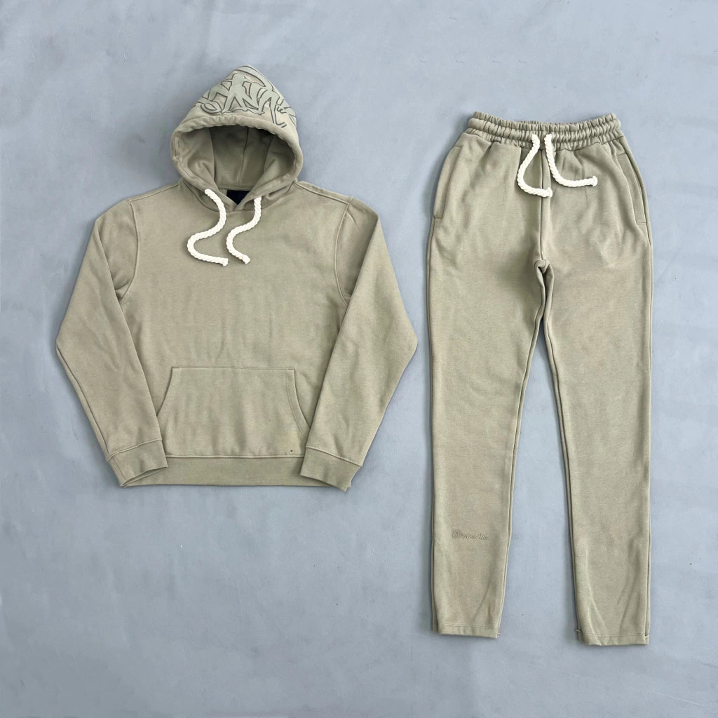 Syna World "Green Olive" Sweatshirt Set