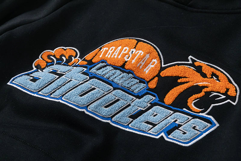 Trapstar Shooters Hoodie Tracksuit "Black"