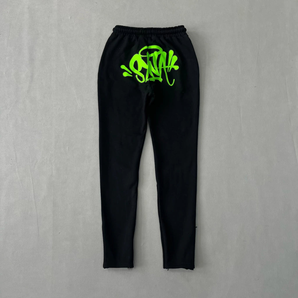 Syna World Sweatshirt Set "Black Green Slime"