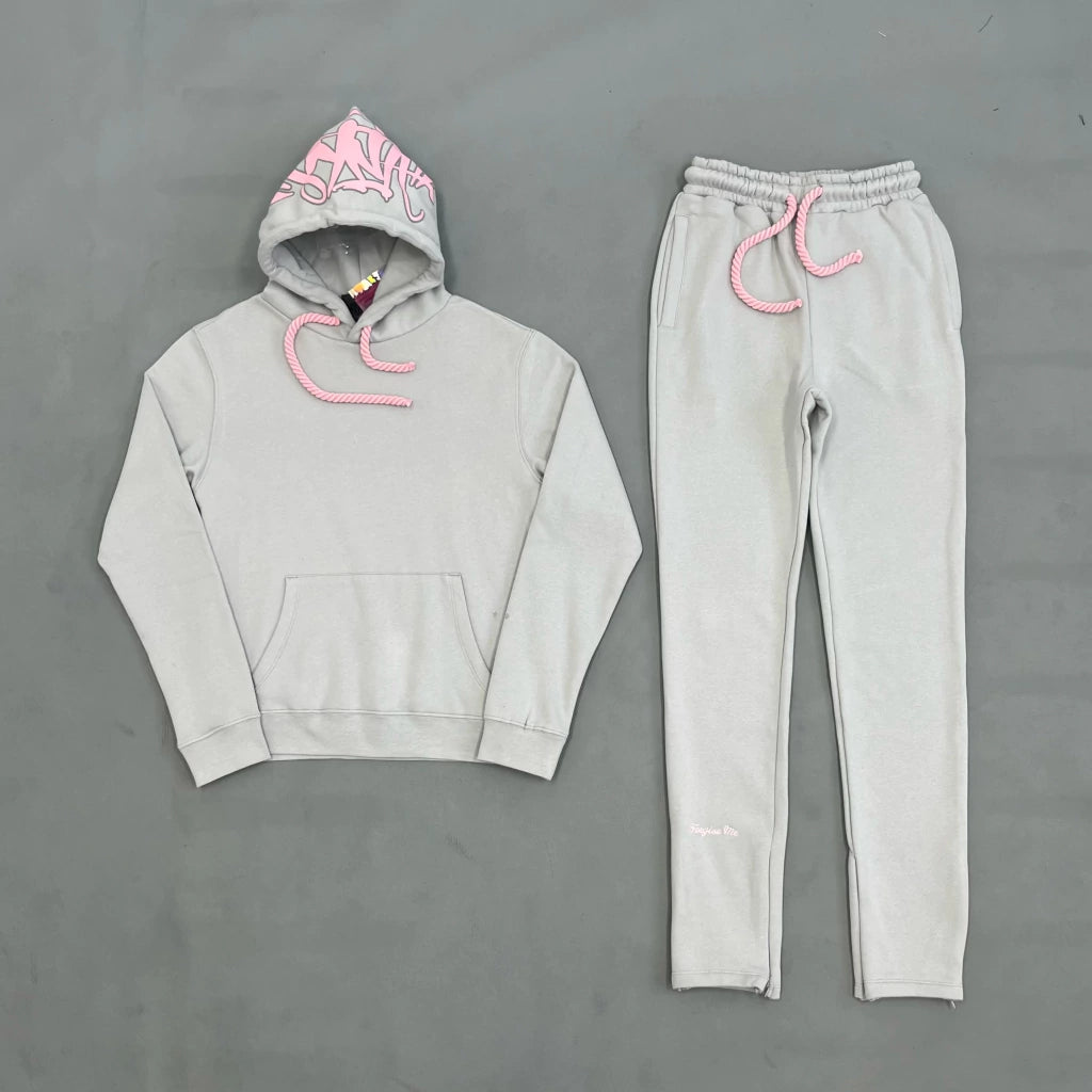 Syna World Sweatshirt Set "Light Grey Pink