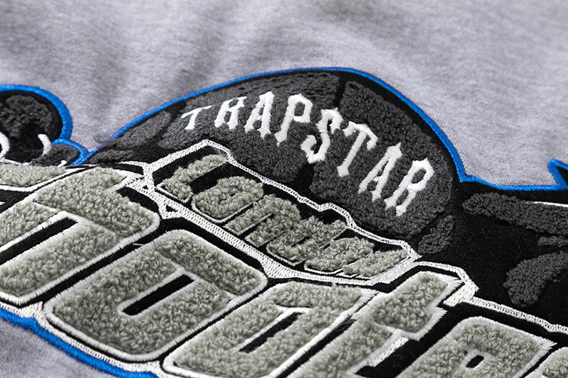Trapstar Shooters Hoodie Tracksuit "Grey/Blue"