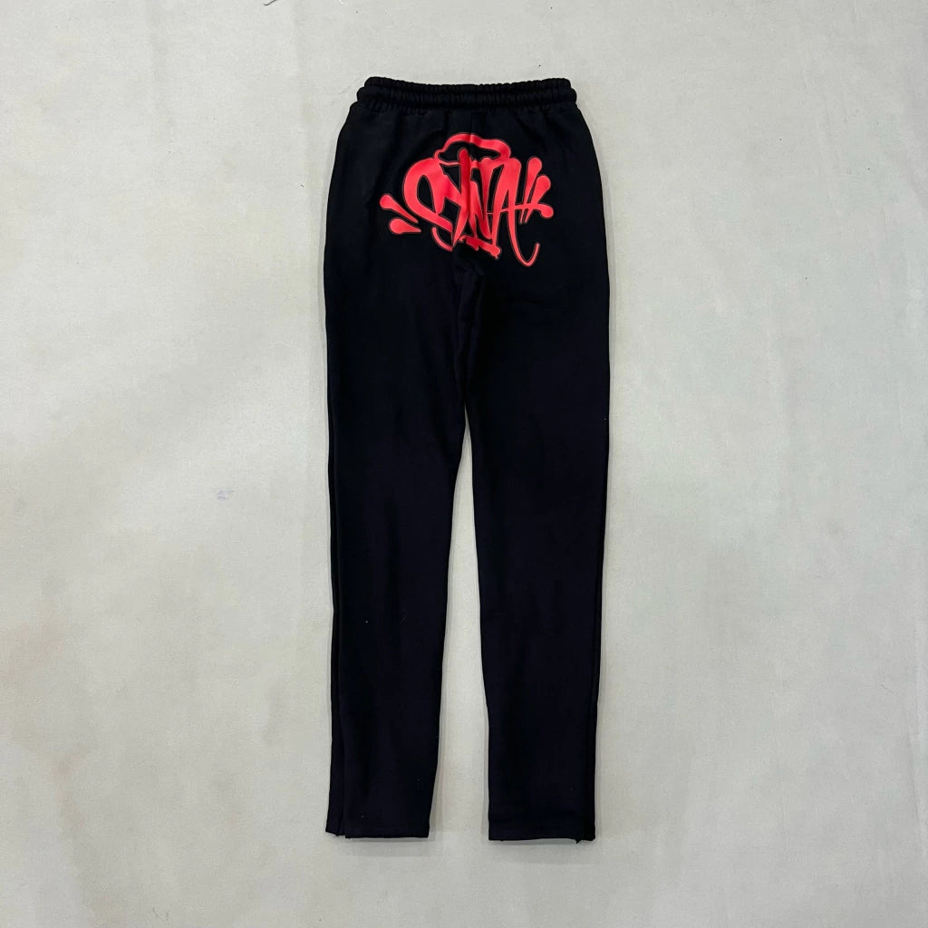 Syna World Sweatshirt Set "Black Red"