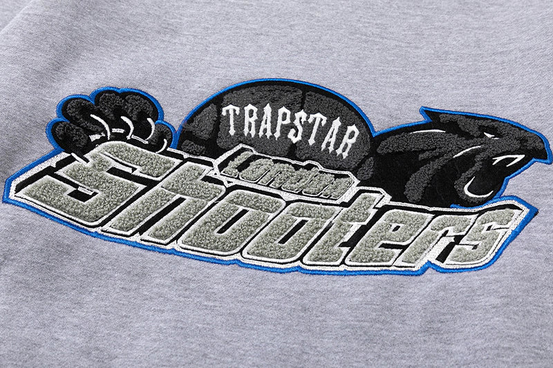 Trapstar Shooters Hoodie Tracksuit "Grey/Blue"