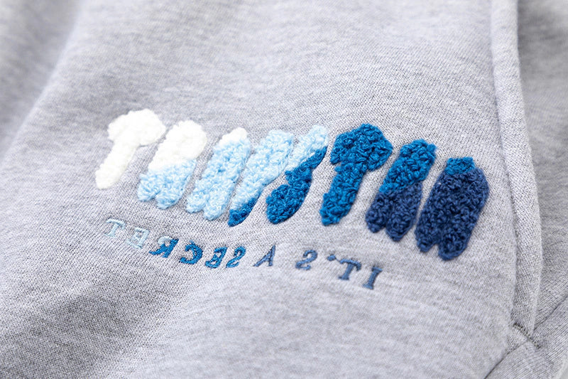 Trapstar London Hoodie Tracksuit "Grey Ice Blue"