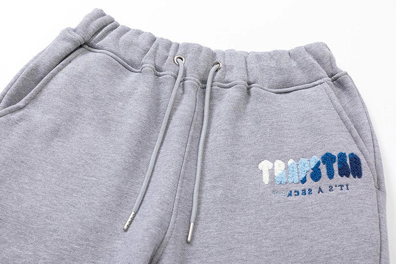 Trapstar London Hoodie Tracksuit "Grey Ice Blue"