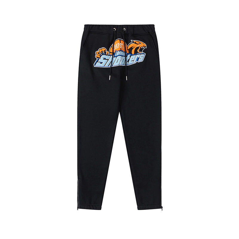 Trapstar Shooters Hoodie Tracksuit "Black"