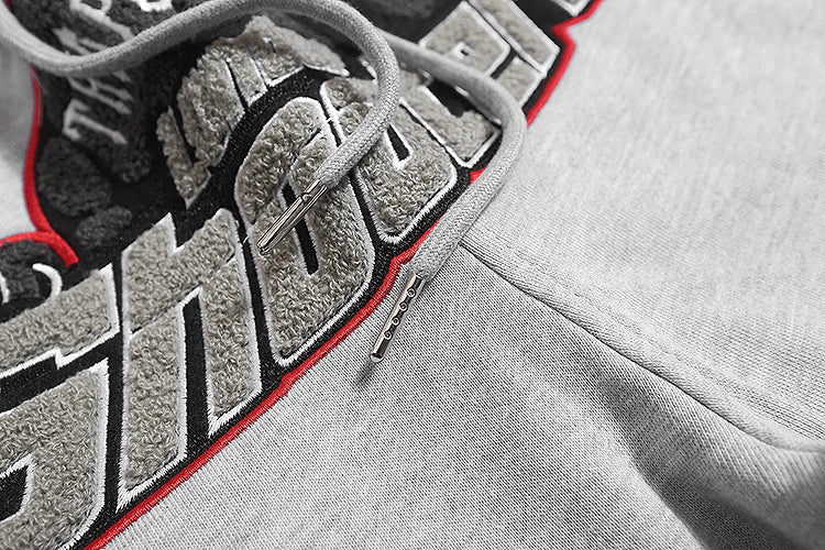 Trapstar Shorts Shooters "Grey/Red"