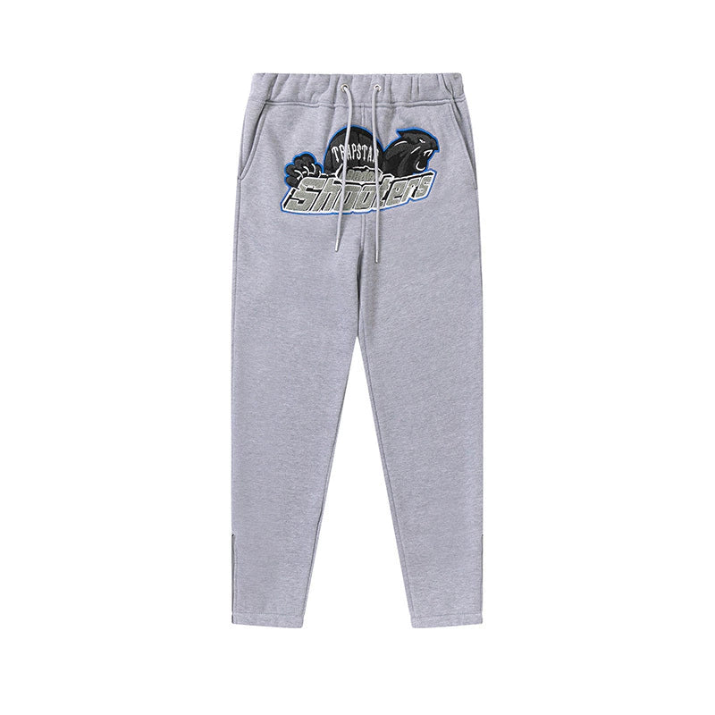 Trapstar Shooters Hoodie Tracksuit "Grey/Blue"