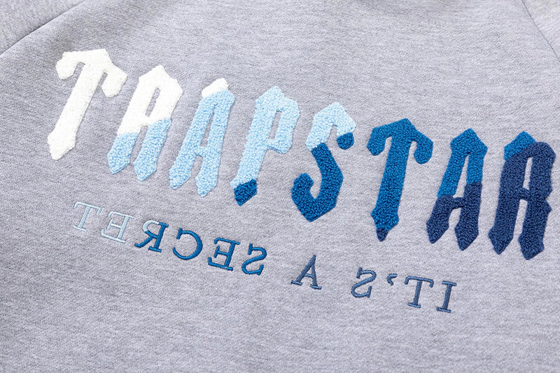 Trapstar London Hoodie Tracksuit "Grey Ice Blue"