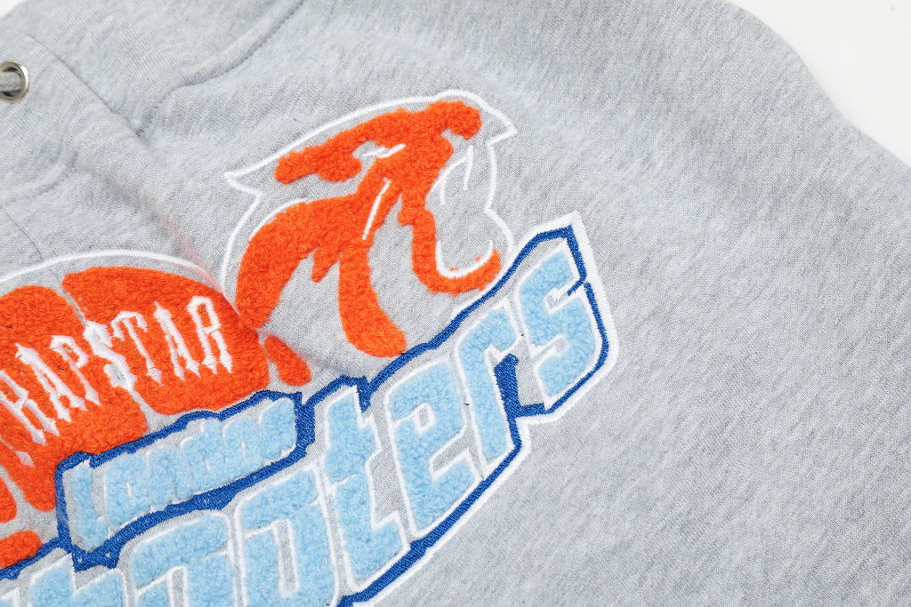 Trapstar Shooters Shorts "Grey/Blue/Orange"