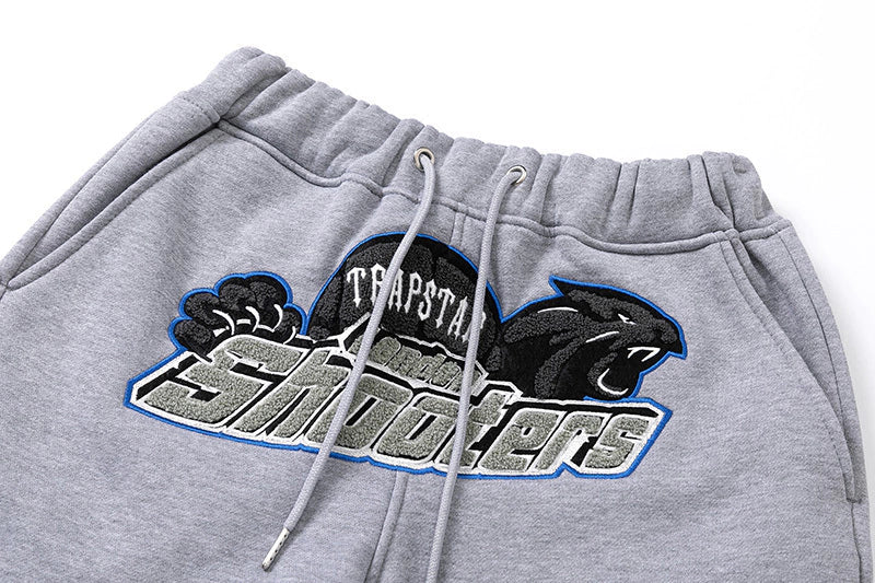 Trapstar Shooters Hoodie Tracksuit "Grey/Blue"