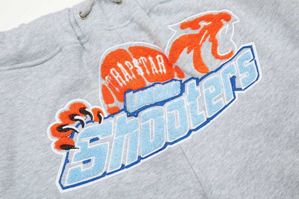 Trapstar Shooters Shorts "Grey/Blue/Orange"