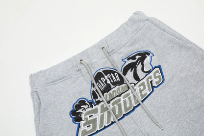 Trapstar Shooters Shorts "Grey/Blue"