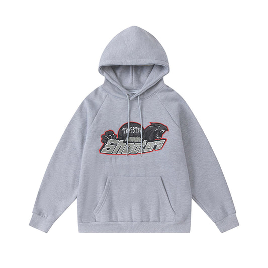 Trapstar Shooters Hoodie Tracksuit "Grey/Red"