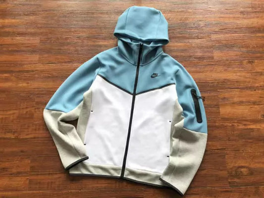 Nike Sportswear Tech Fleece "Blue Grey And White"