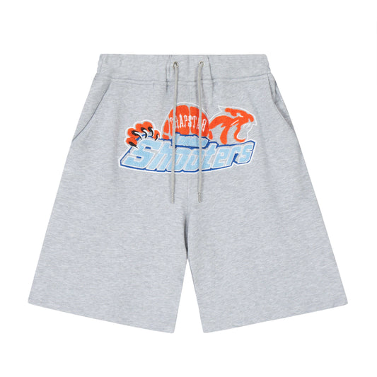 Trapstar Shooters Shorts "Grey/Blue/Orange"