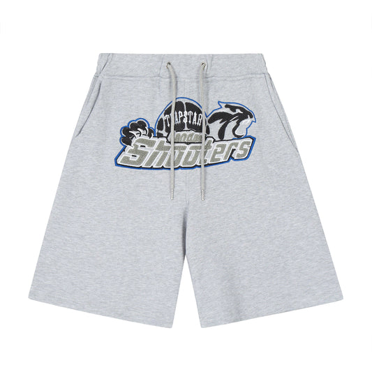 Trapstar Shooters Shorts "Grey/Blue"