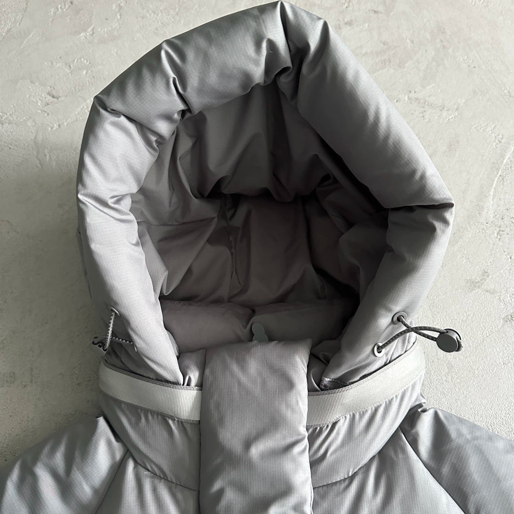 Syna World "Grey Reflective" Puffer Jacket