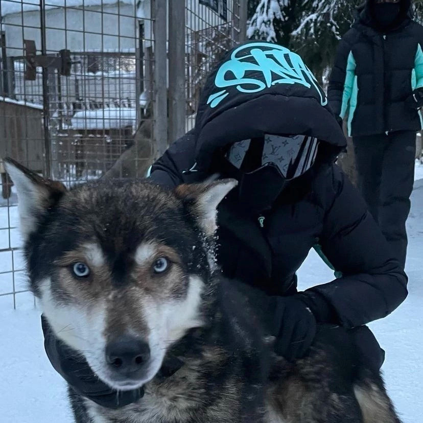 Syna World "Black Ice" Puffer Jacket