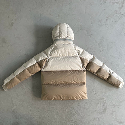 Syna World Puffer Jacket "Cream & Beige"