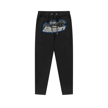 Trapstar Shooters Hoodie Tracksuit "Black/Grey/Blue"