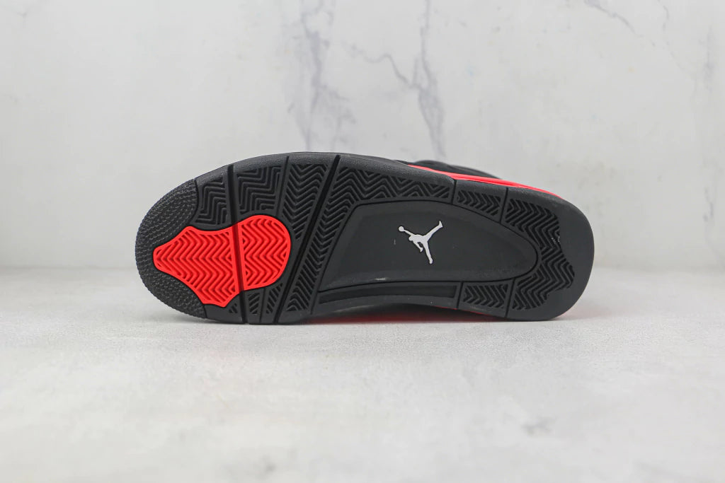 Nike Air Jordan 4 Retro "Red Thunder" + Pair of Nike socks
