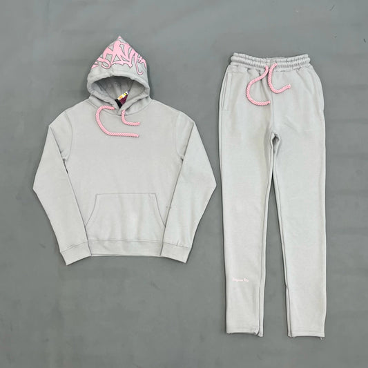 Syna World Sweatshirt Set "Light Grey Pink
