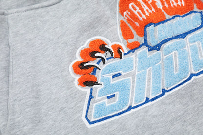 Trapstar Shooters Shorts "Grey/Blue/Orange"