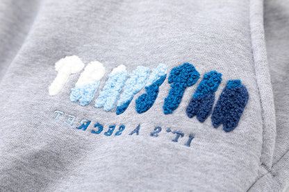 Trapstar London Hoodie Tracksuit "Grey Ice Blue"