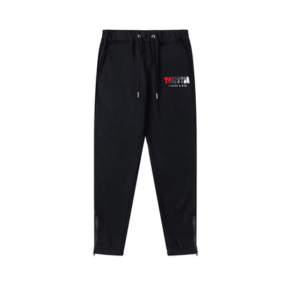 Trapstar London Hoodie Tracksuit "Black Ice Red"