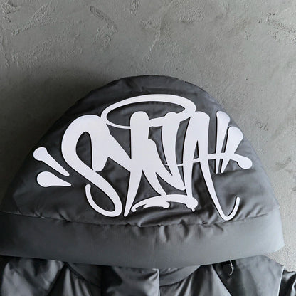 Syna World "Grey Reflective" Puffer Jacket
