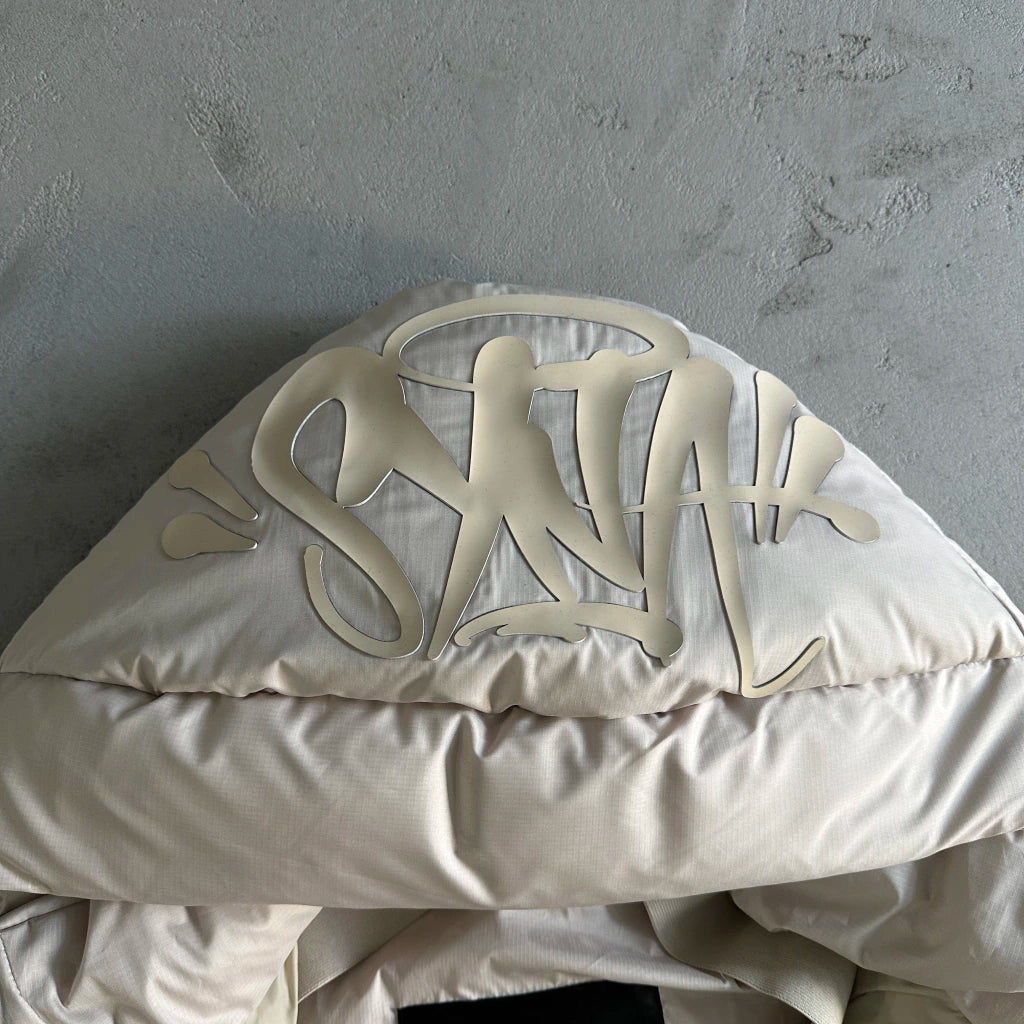 Syna World Puffer Jacket "Cream & Beige"