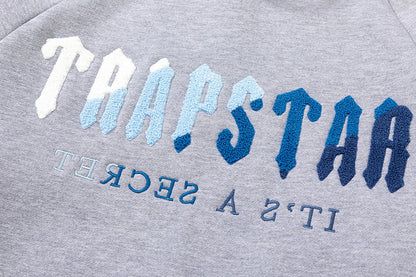 Trapstar London Hoodie Tracksuit "Grey Ice Blue"