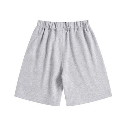 Trapstar Chenille Decoded Short Set "grey / Blue"