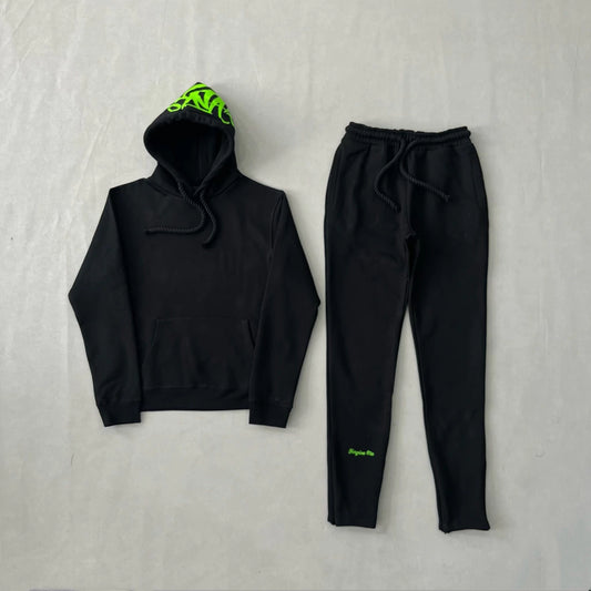 Syna World Sweatshirt Set "Black Green Slime"