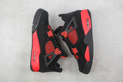 Nike Air Jordan 4 Retro "Red Thunder" + Pair of Nike socks