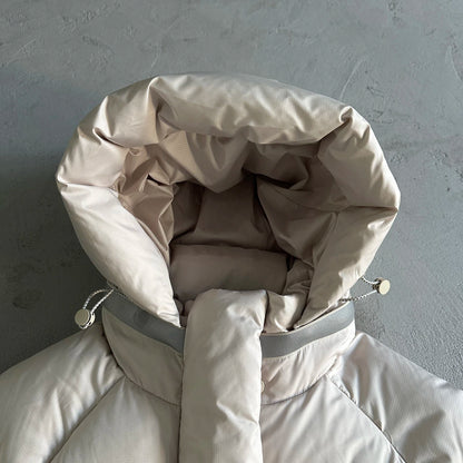 Syna World Puffer Jacket "Cream & Beige"