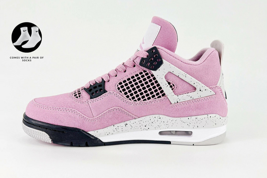 Nike Air Jordan 4 Retro "Orchid" + Pair of Nike socks